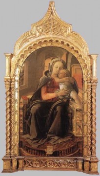 Fra Filippo Lippi Painting - Madonna With Child Renaissance Filippo Lippi